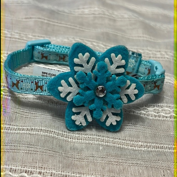 MARTHA STEWART DOG COLLAR ❄️